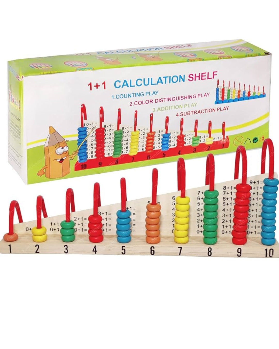 Abacus, a wooden calculator