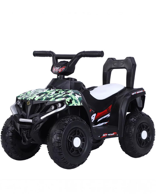 Children's electric ATV with rechargeable battery