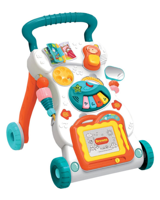 Interactive baby walker