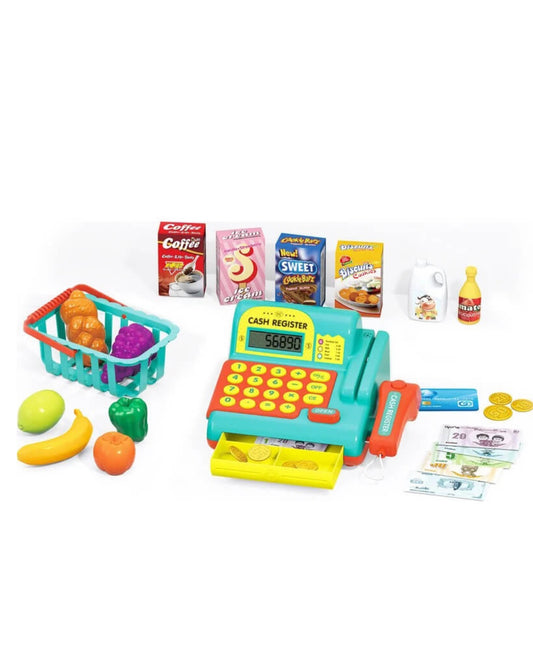 Children's toy cash register, till